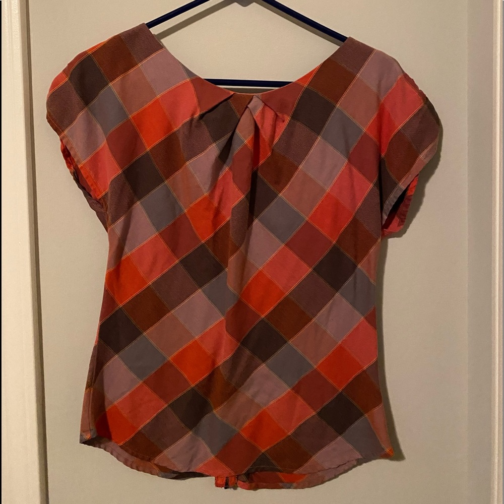 Patagonia blouse, organic cotton